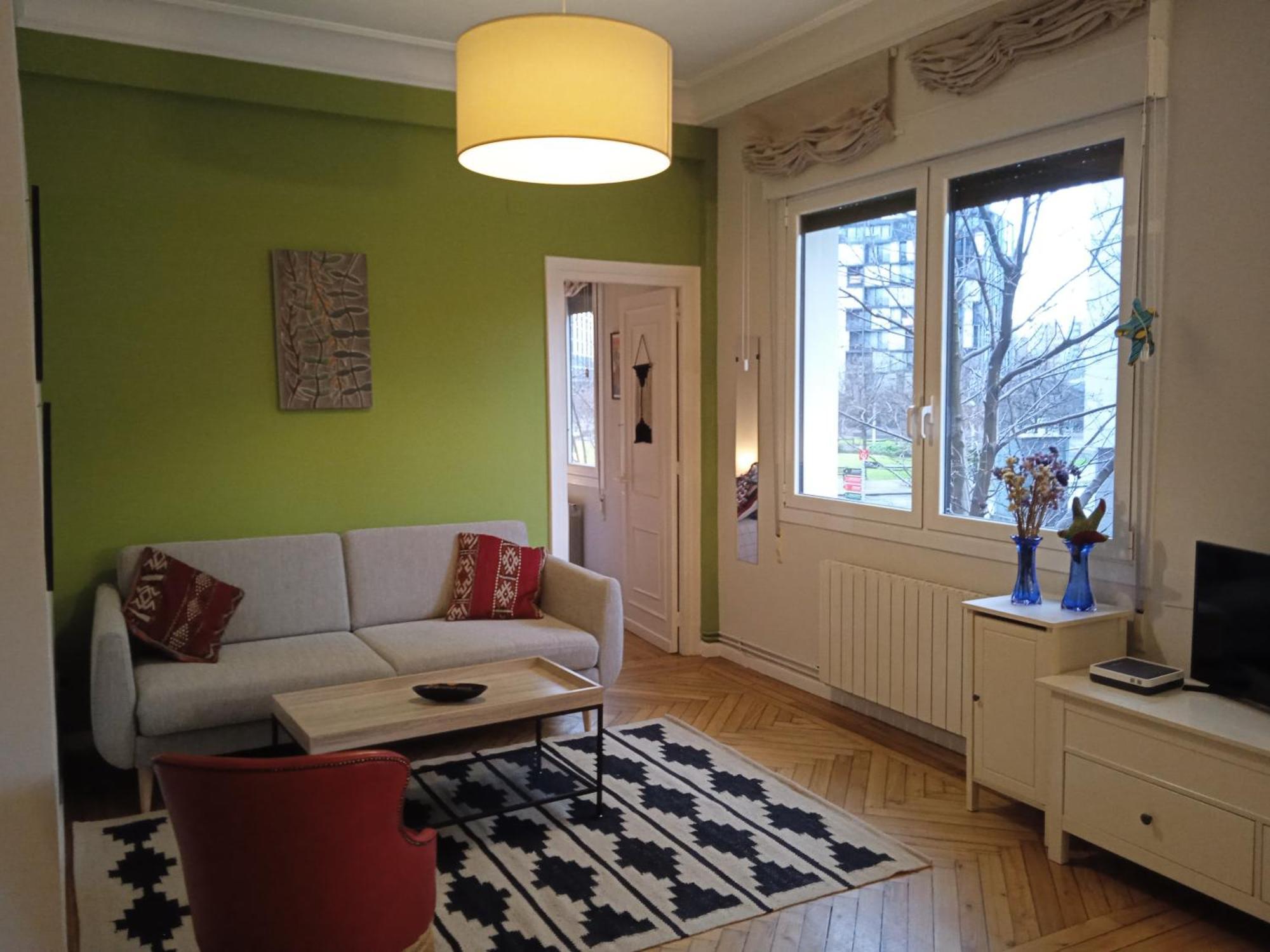 Apartamento Guggenheim Centrico Y Confortable Бильбао Экстерьер фото